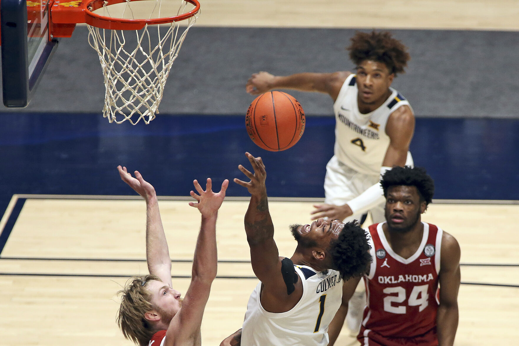 Oklahoma West Virginia Basketball